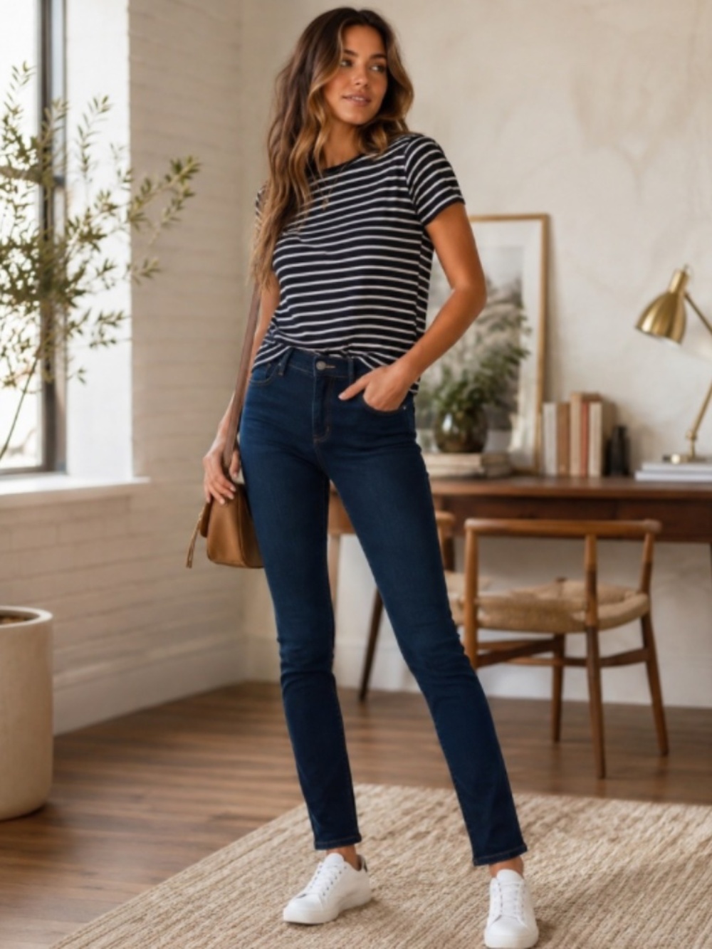 Lucky Brand Hayden Skinny 6/28 Dark Blue Jeans